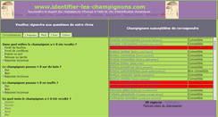Desktop Screenshot of identifier-les-champignons.com